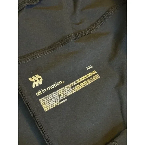 All in Motion Mens XXL UPF Hybrid Shorts Black W92G09, Size XXL, NWT - Picture 3 of 5